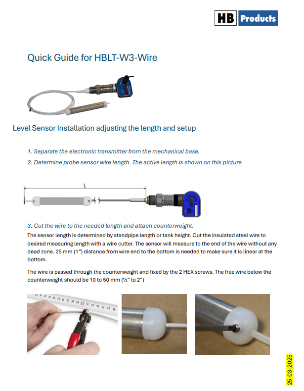 Quick Guide - HBLT-Wire